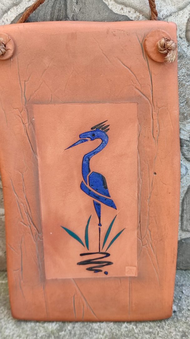 Decorațiune din lut Egreta - Image 2